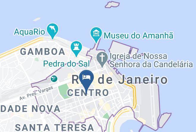 Rio De Janeiro Centro - Rio's Presidente Hotel Maps