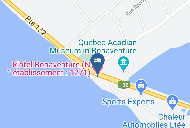 Bonaventure Regional County Municipality - Riotel Bonaventure Maps