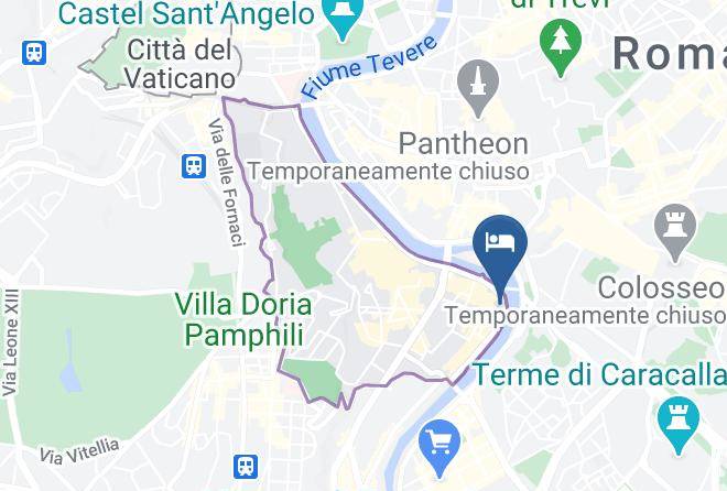 Ripense In Trastevere Map