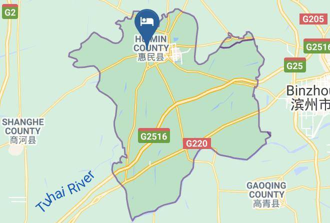 Binzhou - Ripple Hotel Maps