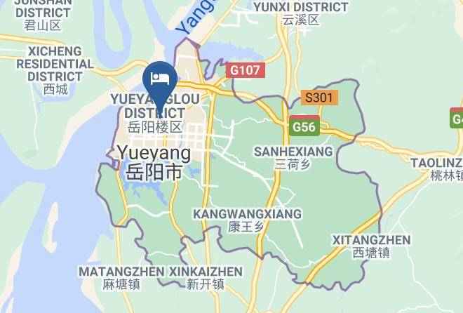 Yueyang - Ripple Hotel Maps