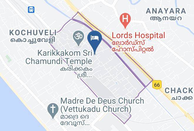 Trivandrum - Ripples Cove Maps