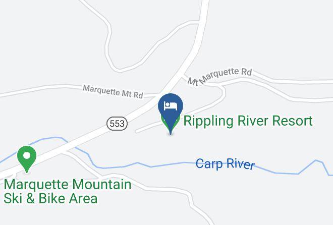 Marquette County - Rippling River Resort Maps