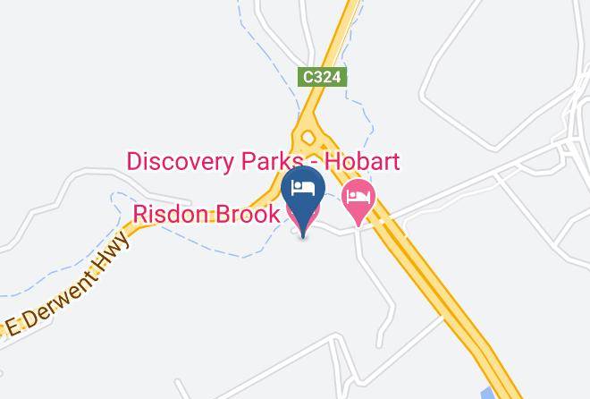 Clarence - Risdon Brook Hotel Maps