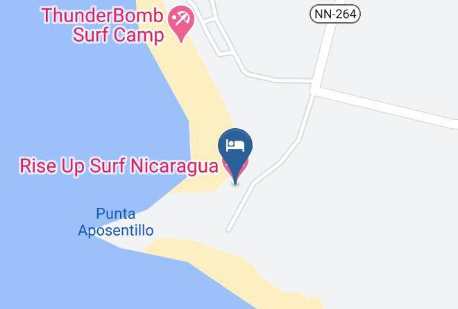 El Viejo - Rise Up Surf Nicaragua Maps