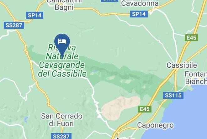 Syracuse - Riserva Naturale Cavagrande Del Cassibile Maps