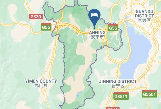 Kunming - Rising Hot Spring Resort Kunming Maps