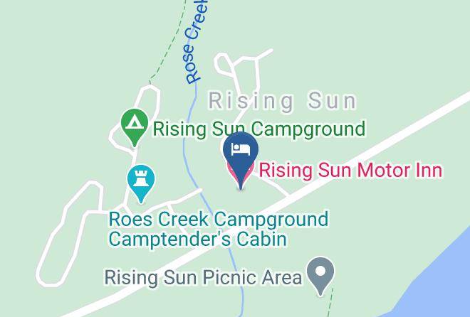 Glacier - Rising Sun Motor Inn Maps