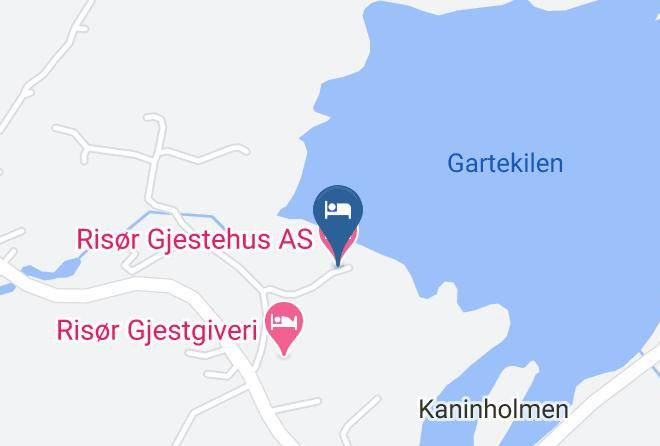 Risor - Risor Gjestehus As Maps