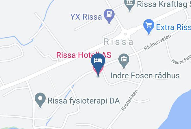 Indre Fosen - Rissa Hotell As Maps