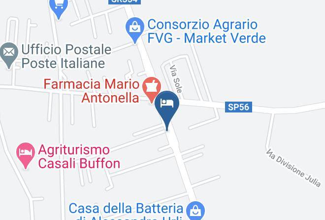 Udine - Ristorante Agli Angeli Maps
