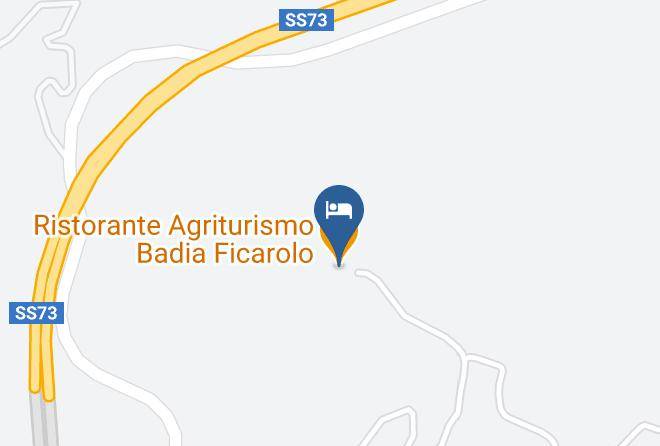 Arezzo - Ristorante Agriturismo Badia Ficarolo Maps