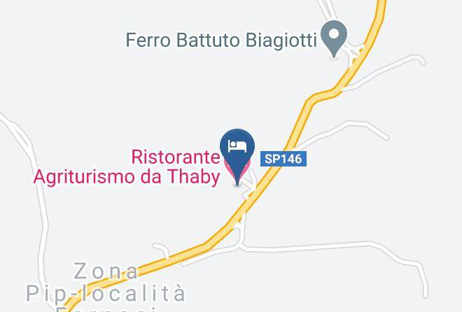 Siena - Ristorante Agriturismo Da Thaby Maps