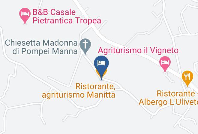 Vibo Valentia - Ristorante Agriturismo Manitta Maps