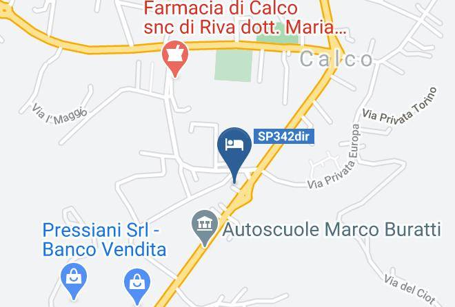 Lecco - Ristorante Al Berso' Maps