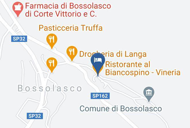 Cuneo - Ristorante Al Biancospino Vineria Maps