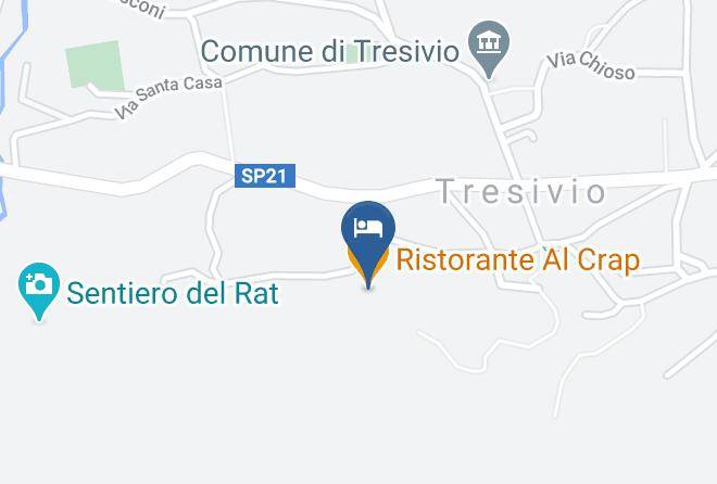 Sondrio - Ristorante Al Crap Maps