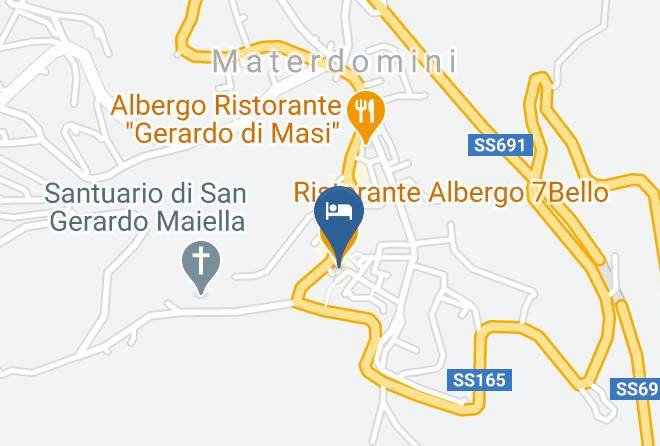 Avellino - Ristorante Albergo 7bello Maps