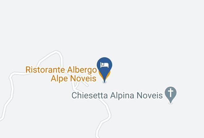 Ristorante Albergo Alpe Noveis Map
