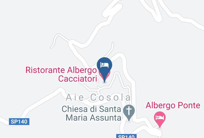 Alessandria - Ristorante Albergo Cacciatori Maps