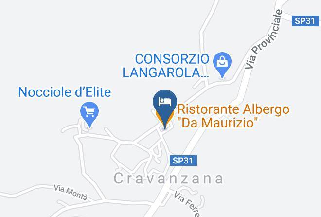 Cuneo - Ristorante Albergo Da Maurizio Maps