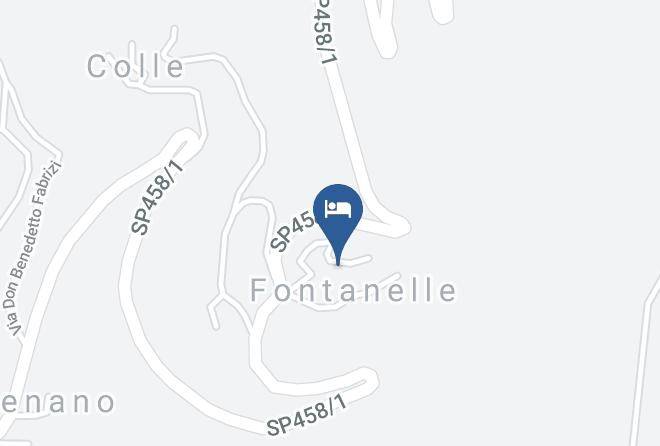 Perugia - Ristorante Albergo Fontanelle Maps