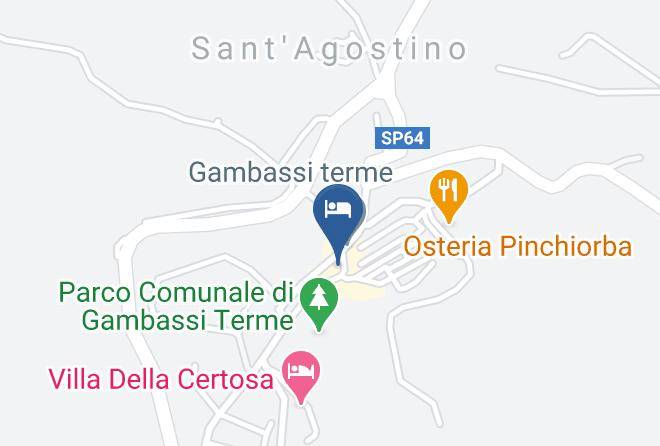 Florence - Ristorante Albergo Il Gatto E La Volpe Maps