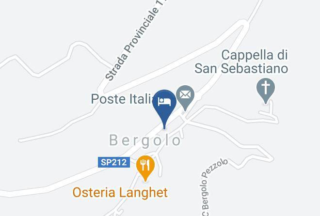 Cuneo - Ristorante Albergo 'l Bunet Maps
