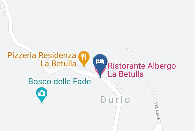 Ristorante Albergo La Betulla Map