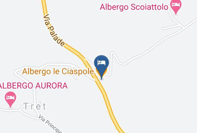 Albergo Le Ciaspole Map