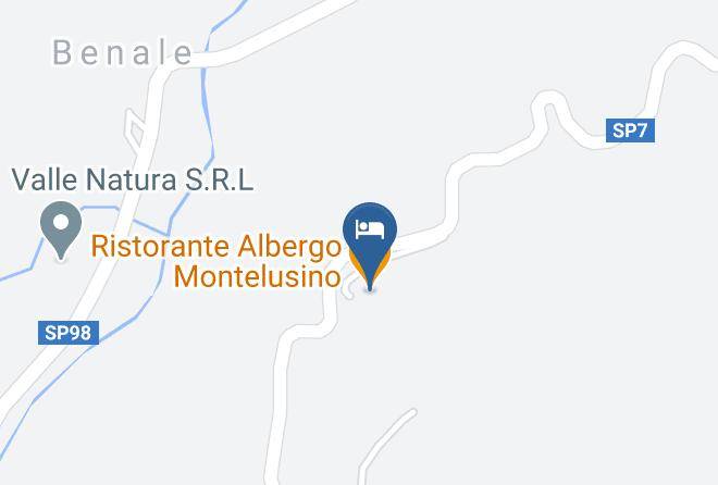 Reggio Emilia - Ristorante Albergo Montelusino Maps