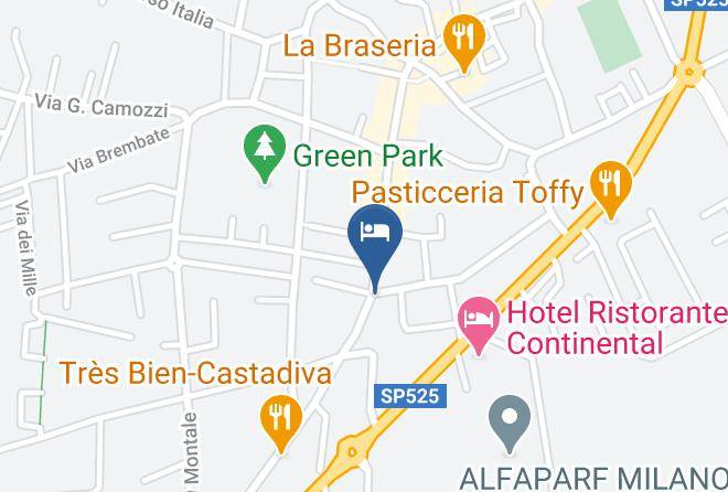 Bergamo - Ristorante Albergo Papa Maps