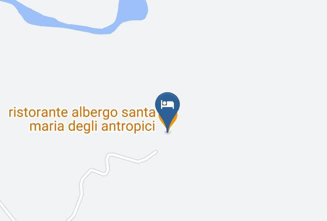 Cosenza - Ristorante Albergo Santa Maria Degli Antropici Maps