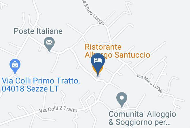 Latina - Ristorante Albergo Santuccio Maps