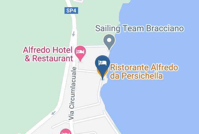 Rome - Ristorante Alfredo Da Persichella Maps