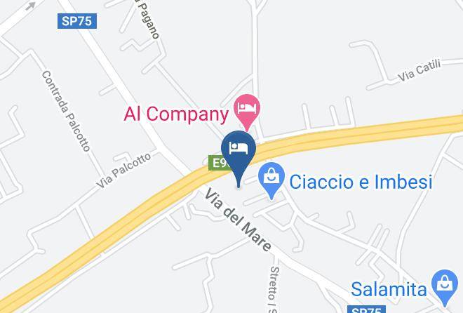Messina - Ristorante All'antico Pozzo Maps