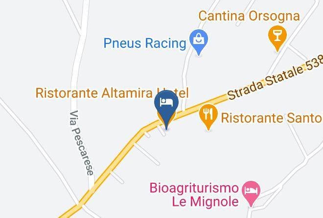 Ristorante Altamira Hotel Map