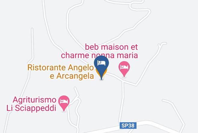 Sassari - Ristorante Angelo E Arcangela Maps