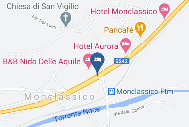 Trento - Ristorante Anna B&b Leonardi Maps
