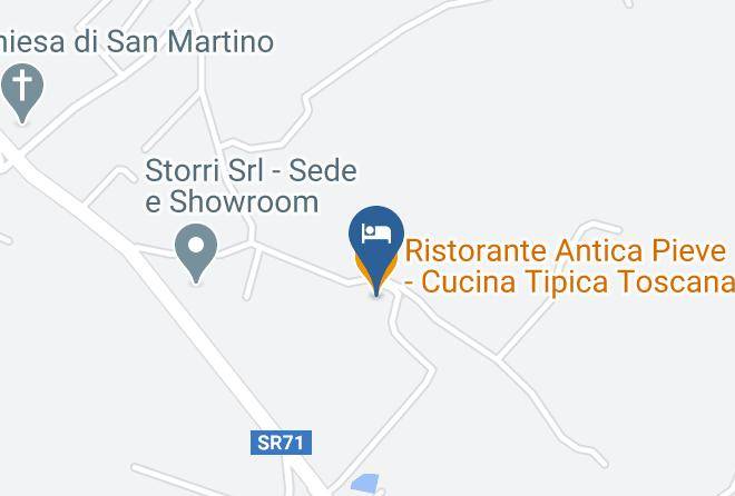Arezzo - Ristorante Antica Pieve Cucina Tipica Toscana Maps
