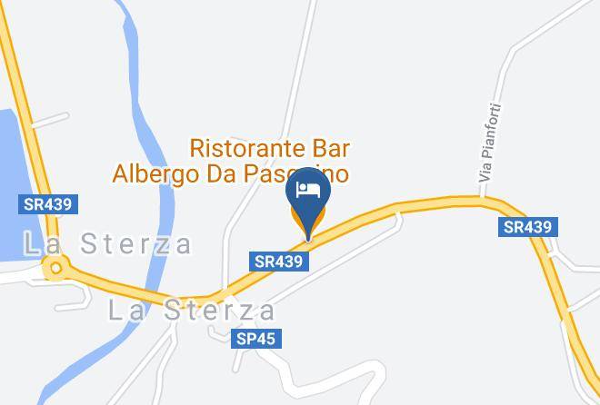 Pisa - Ristorante Bar Albergo Da Pasquino Maps