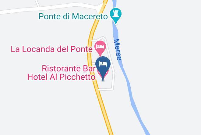 Siena - Ristorante Bar Hotel Al Picchetto Maps