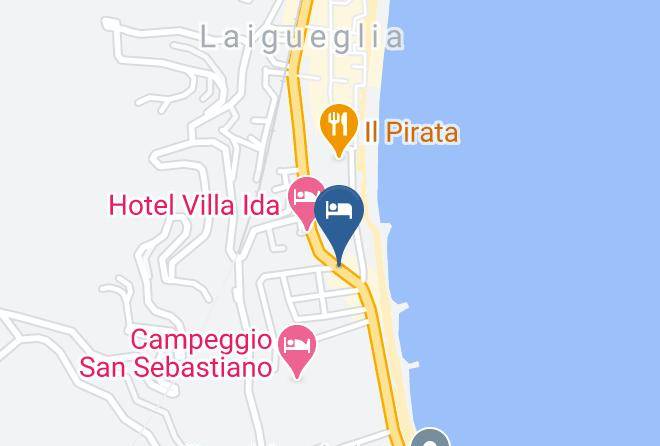 Savona - Ristorante Bar Montecarlo Maps