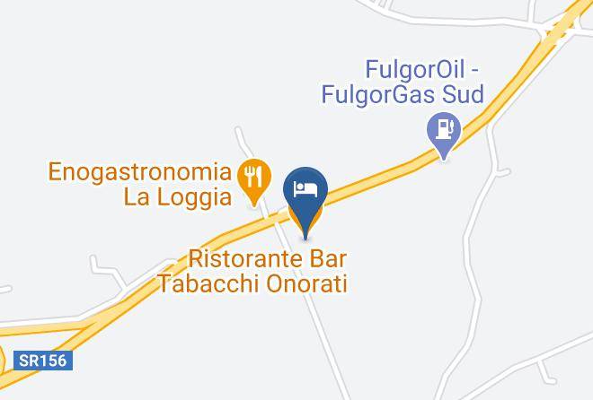 Latina - Ristorante Bar Tabacchi Onorati Maps