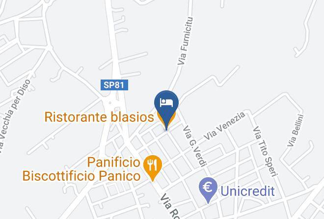 Lecce - Ristorante Blasios Maps