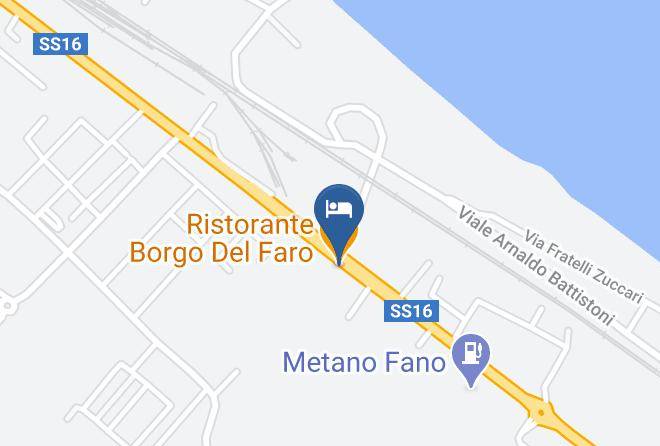 Pesaro And Urbino - Ristorante Borgo Del Faro Maps