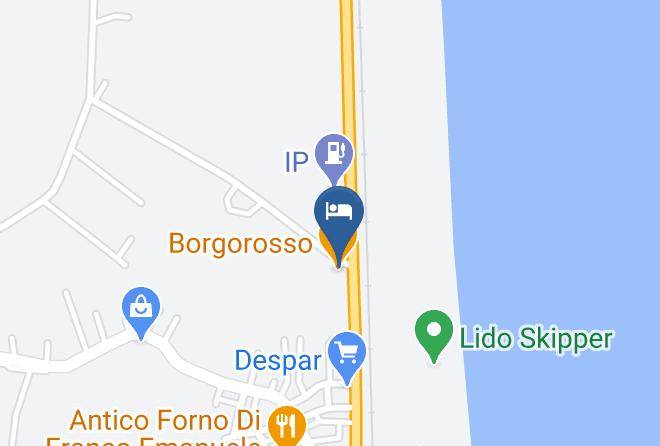 Catanzaro - Ristorante Borgo Rosso Maps