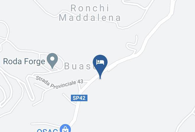 Turin - Ristorante Buasca Maps