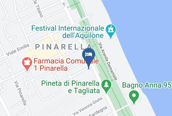 Ravenna - Ristorante Buratti Cervia Maps