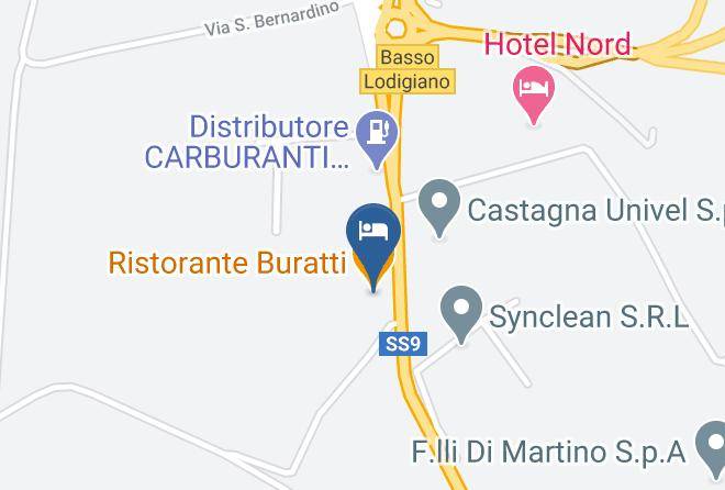 Lodi - Ristorante Buratti Maps